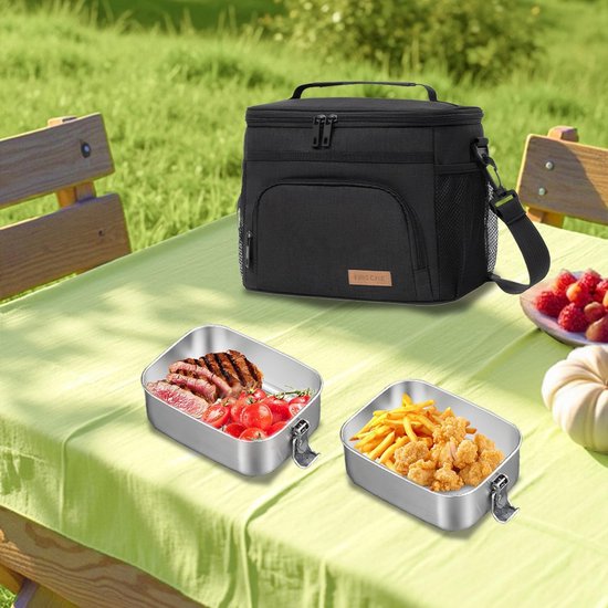 Kleine koeltas, koeltas, opvouwbaar, 8 l, thermische lunchbox, geïsoleerd, voor... | bol Kleine koeltas, koeltas, opvouwbaar, 8 l, thermische lunchbox, geïsoleerd, voor... | bol