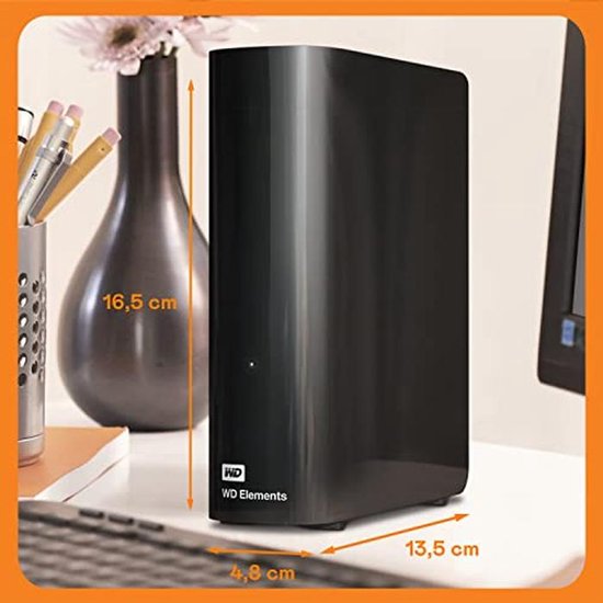 18TB Desktop Opslag voor Windows 10 - Plug & Play USB 3.0 van Merkloos — afbeelding 2