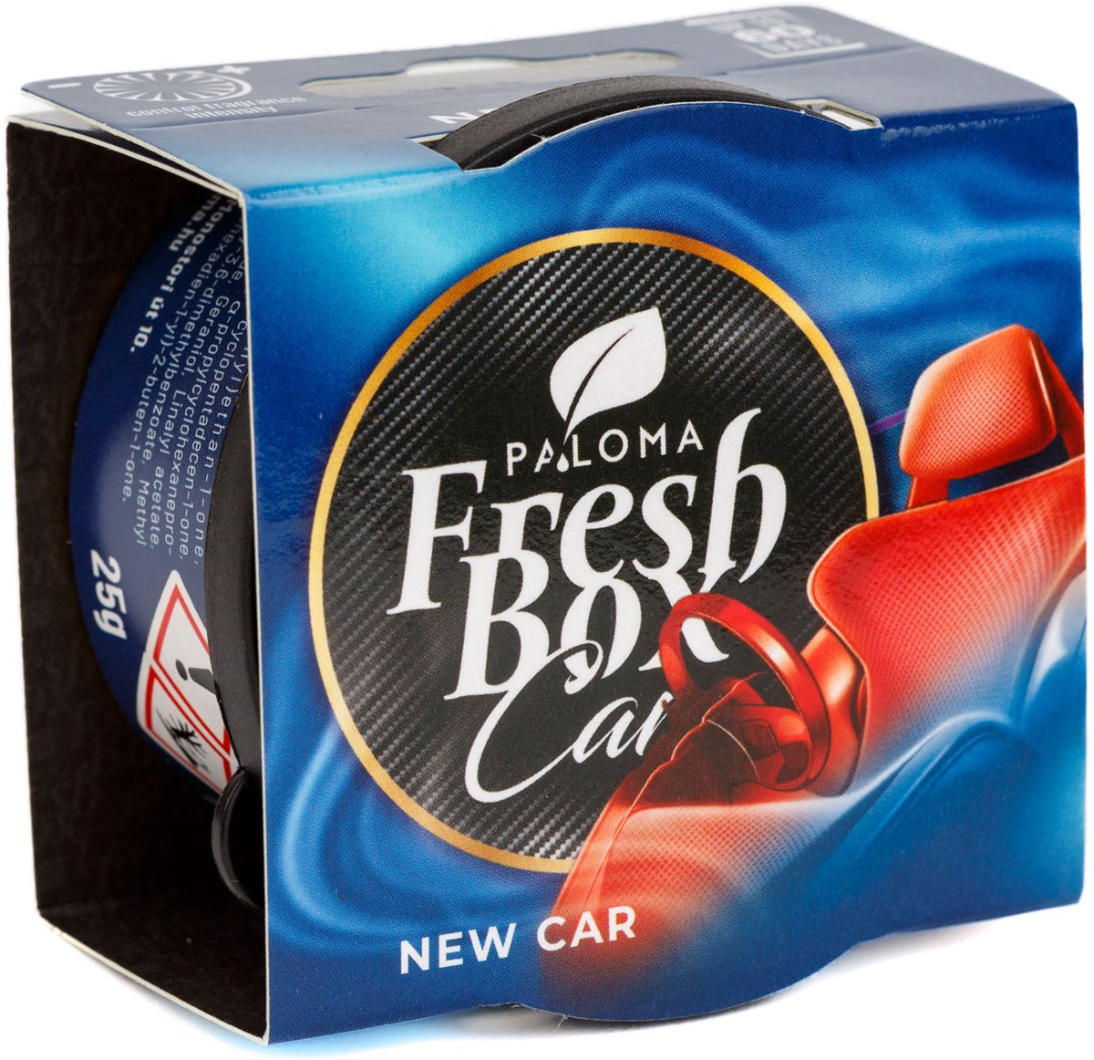 Auto Luchtverfrisser voor Bekerhouder - Paloma Fresh box - Nieuwe auto - 25 g 1 Stuks [P20200]