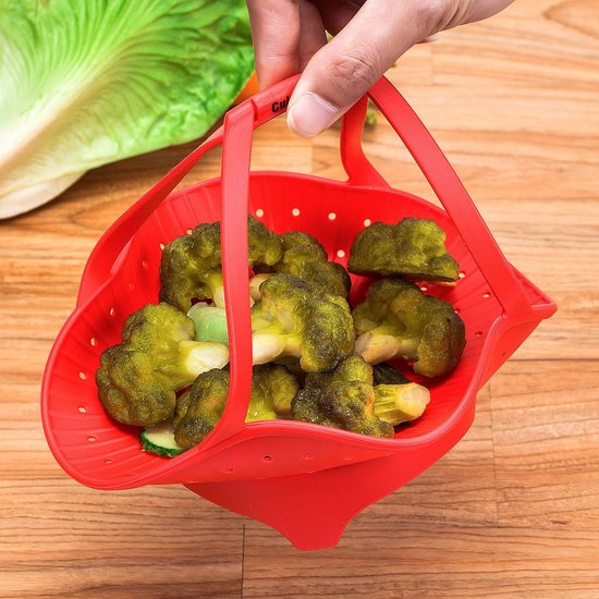 Hittebestendige Stoommand 18cm - Ideaal Voor Het Wassen En Stomen Van