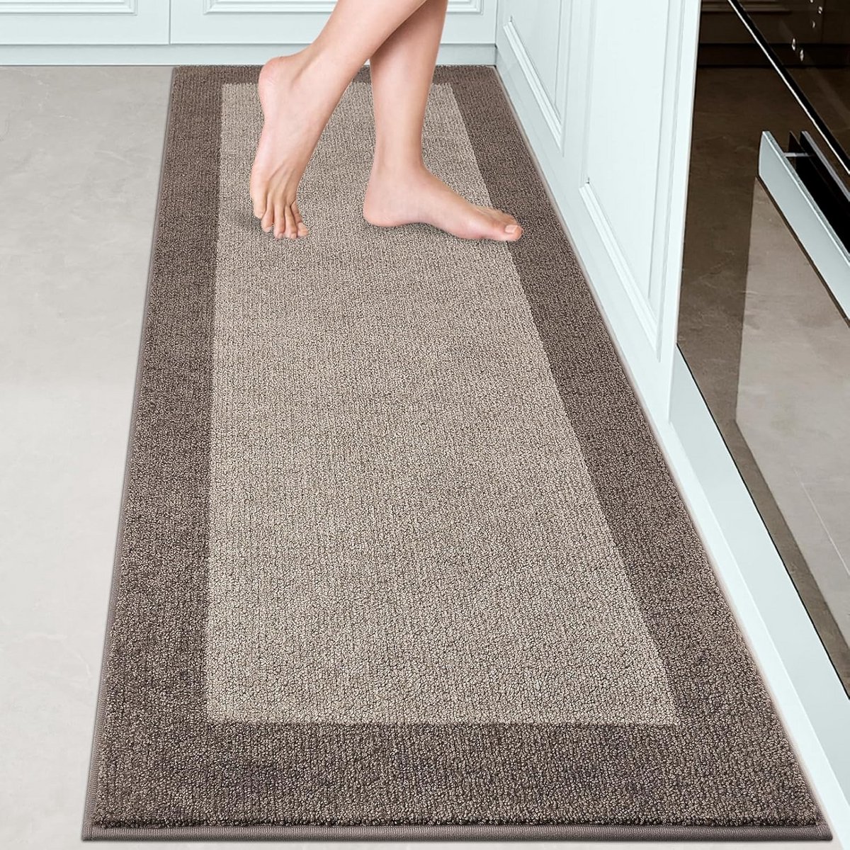 Grote Vuilvangmat Binnendeurmat 60x150 cm - Antislip Entreekleed voor Hal en Keuken