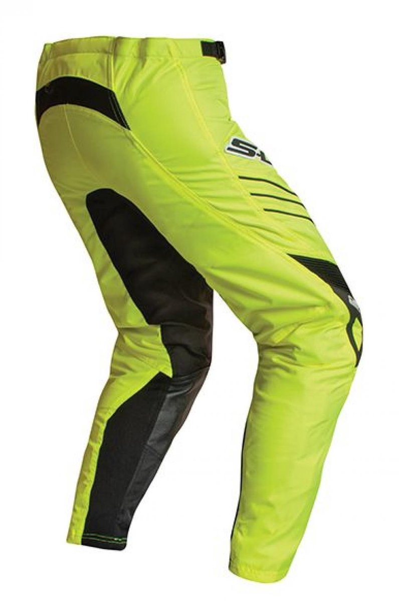 Pantalon pour moto cross jaune fluo et noir S-Line taille 44 Neuf US 34