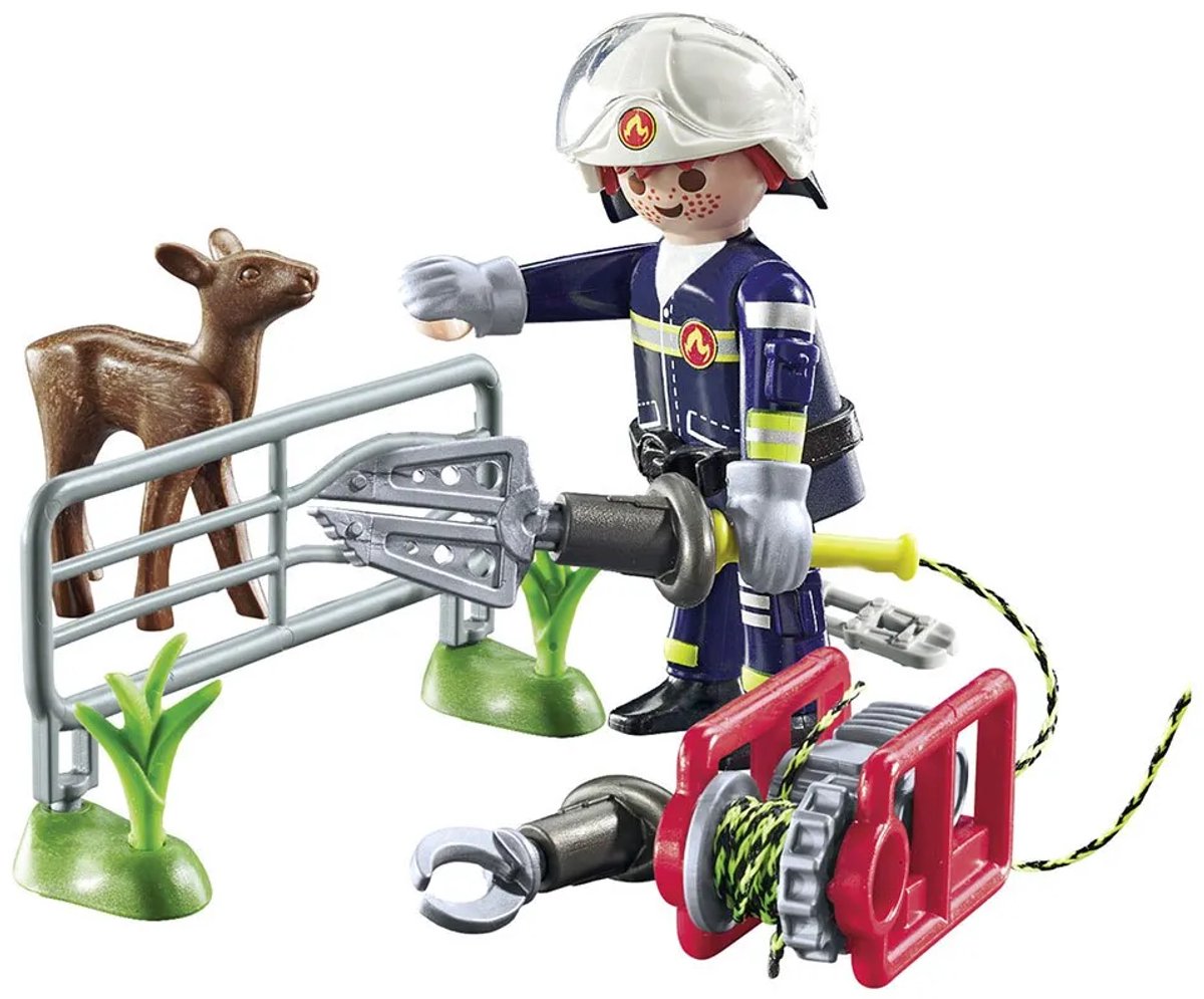 PLAYMOBIL Action Heroes Dierenbescherming brandweer - 71467 — afbeelding 16