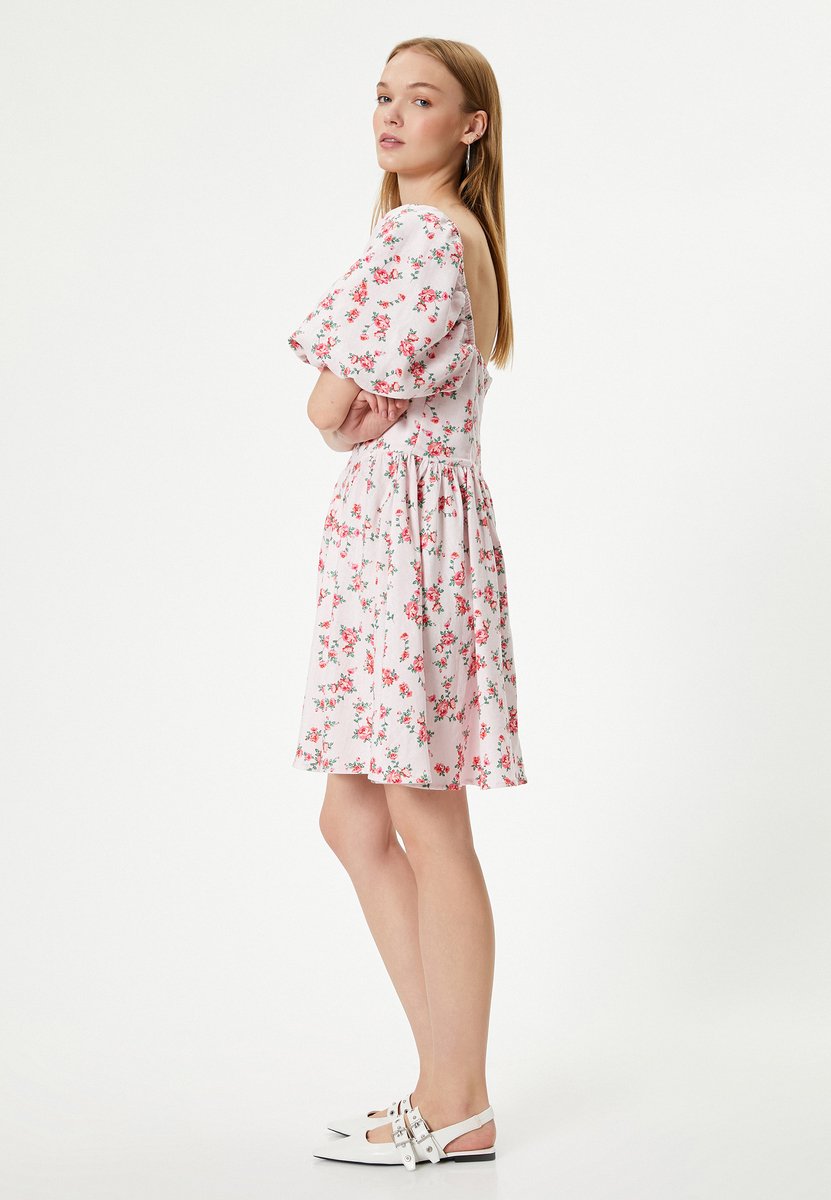 Mini-lengte Vorm A A-Linien-Kleid