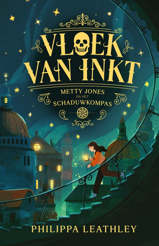 Vloek van inkt 2 - Metty Jones en het schaduwkompas - cover