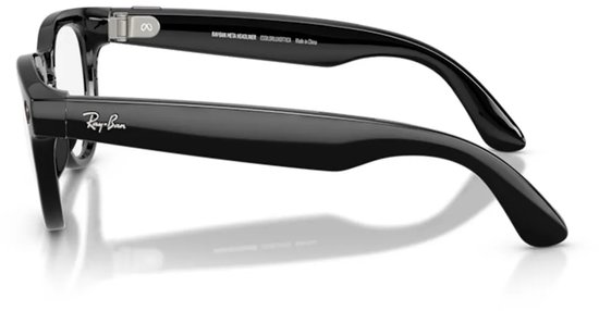 Ray-ban Headliner Meta Gen 2 Fotochromatische Zonnebril Zwart Transitions Sapphire/CAT1-3 — afbeelding 4