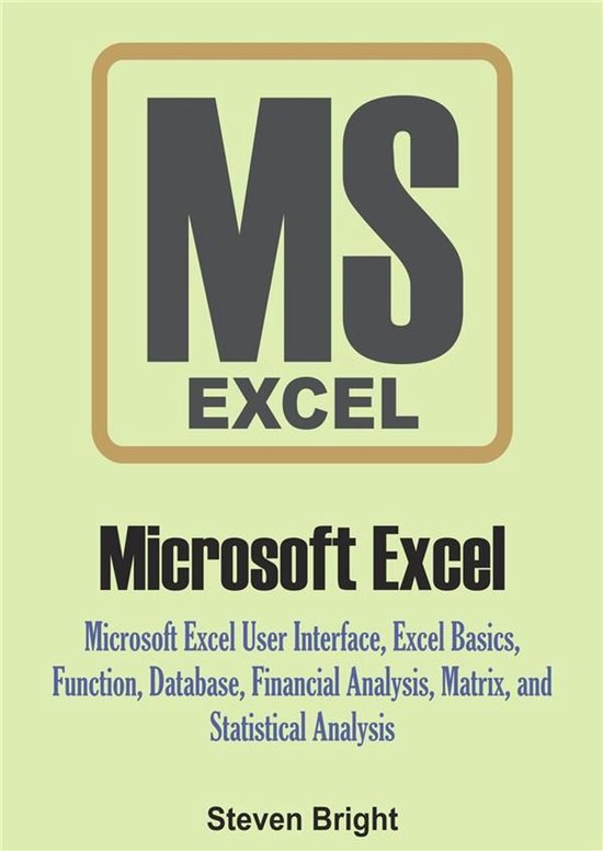Microsoft Excel - cover