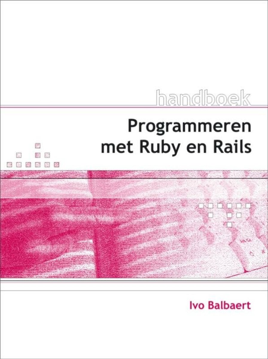 Cover van Handboek Programmeren Met Ruby On Rails