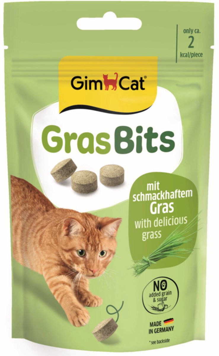 GimCat GrasBits - 8 x 40 gr - Voordeelverpakking