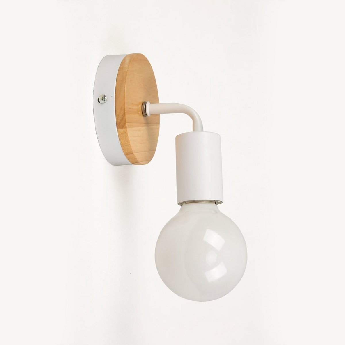 2-pack Moderne Houten Wandlampen E27 Leeslamp Bedlamp Slaapkamer Woonkamer