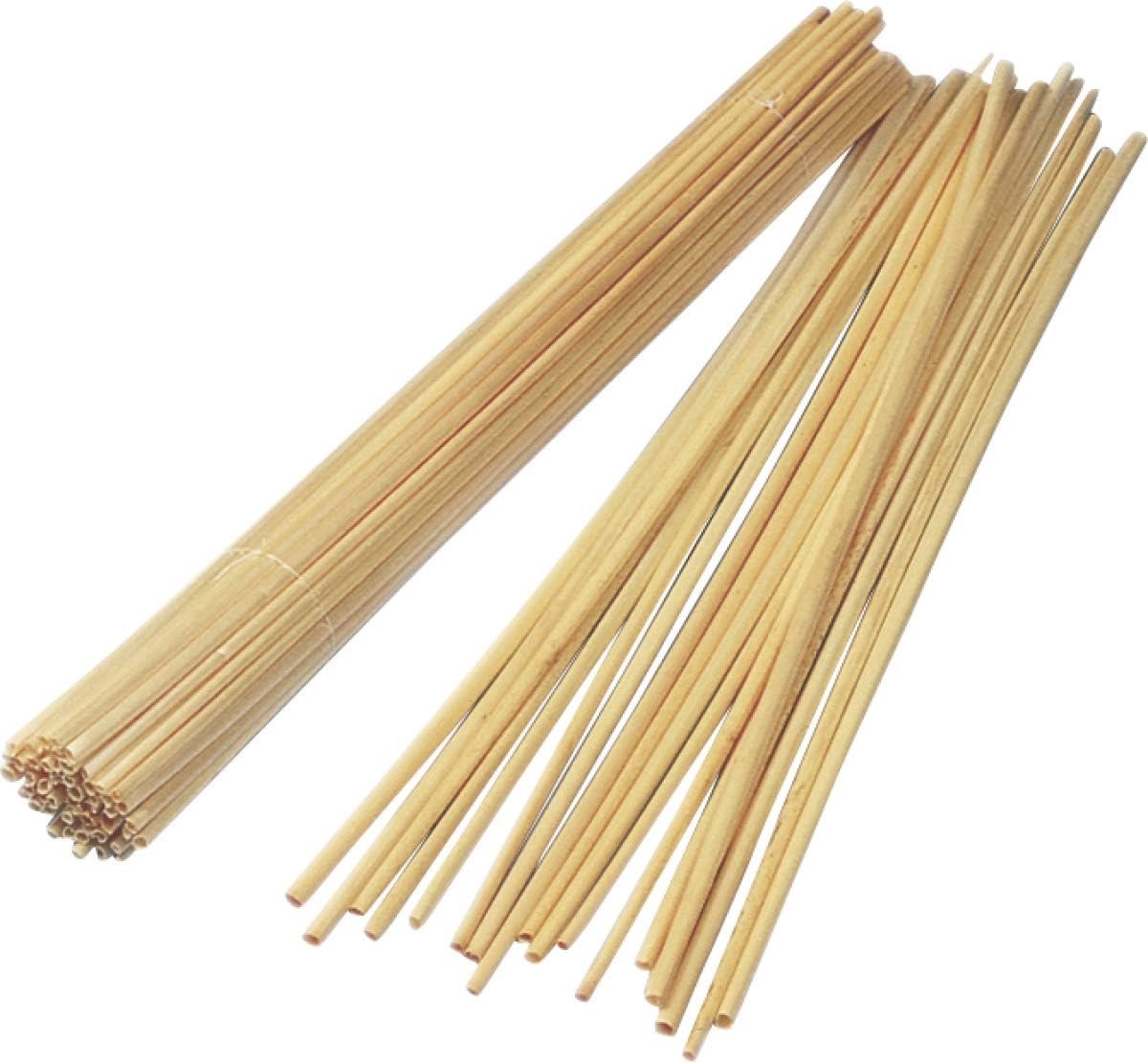Natuurlijke Rietjes Donker 22 cm - 50 Stuks Drinkrietjes