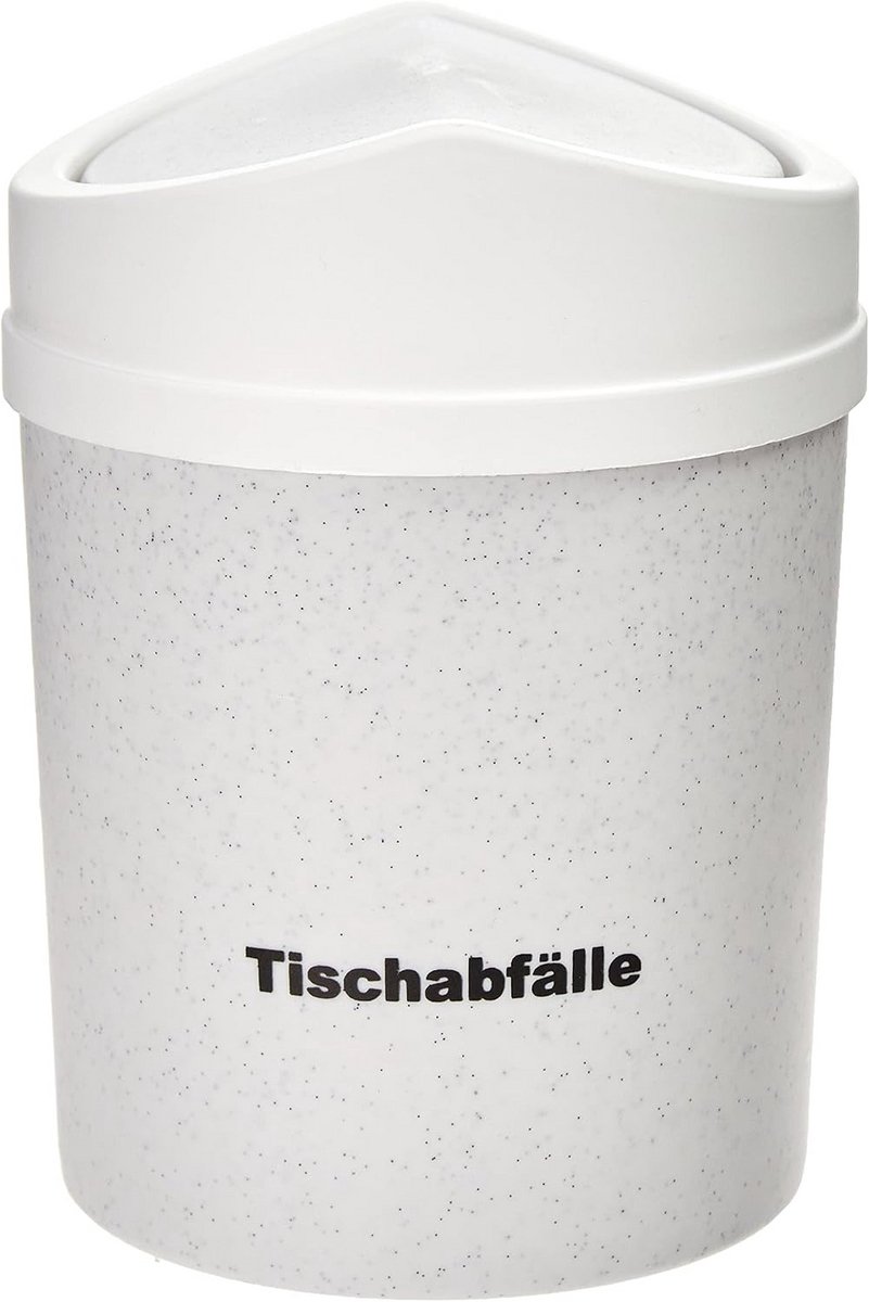 Kleine Tafel Afvalbak Graniet Kleur - Compact Afvalbakje