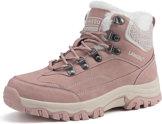 Mustang Shoes Winterlaarzen veter winter enkellaars nagels en