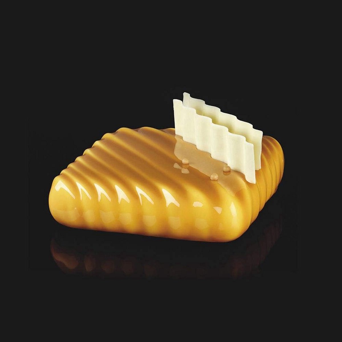 Flexibele Siliconen Bakvorm voor Cakes en Mousse - 1000 ml Inhoud