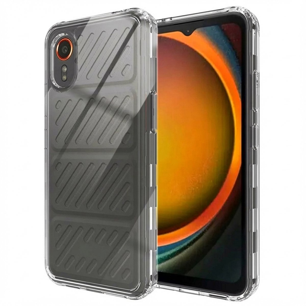 Accezz Hoesje Geschikt voor Samsung Galaxy Xcover 7 Hoesje - Accezz Xtreme Impact Backcover 2.0 - Transparant