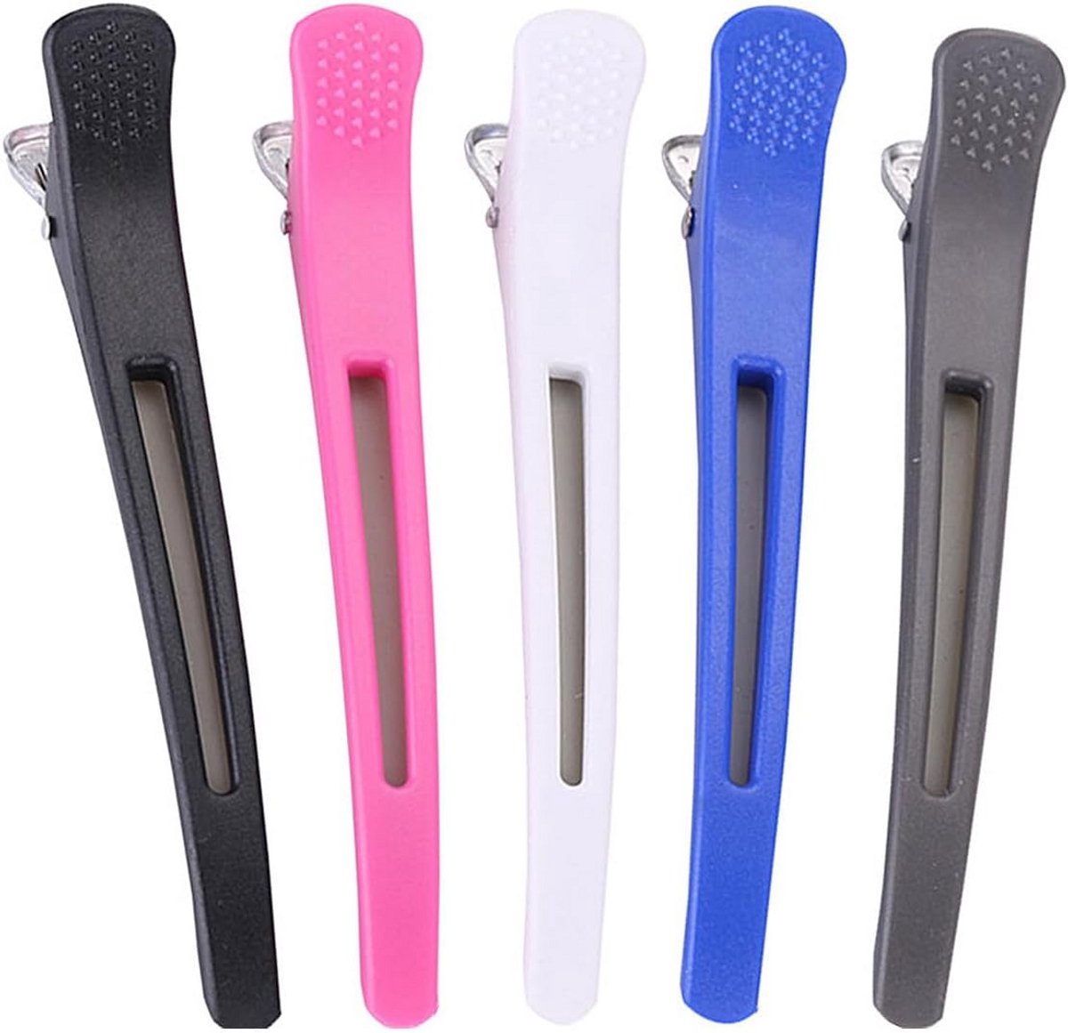 6x Professionele Haarclips voor Stylen en Knippen - Antislip Duckbill Clips