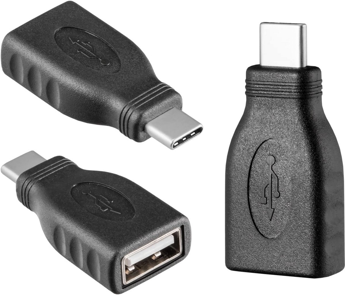 USB-C naar USB-A Adapter (Vrouwelijk) - Hoge Snelheid Type-C naar Type-A Converter