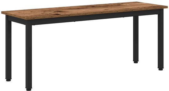 vidaXL - Banc - Oudhout - 110 - x - 35 - x - 45 - cm - Bois traité