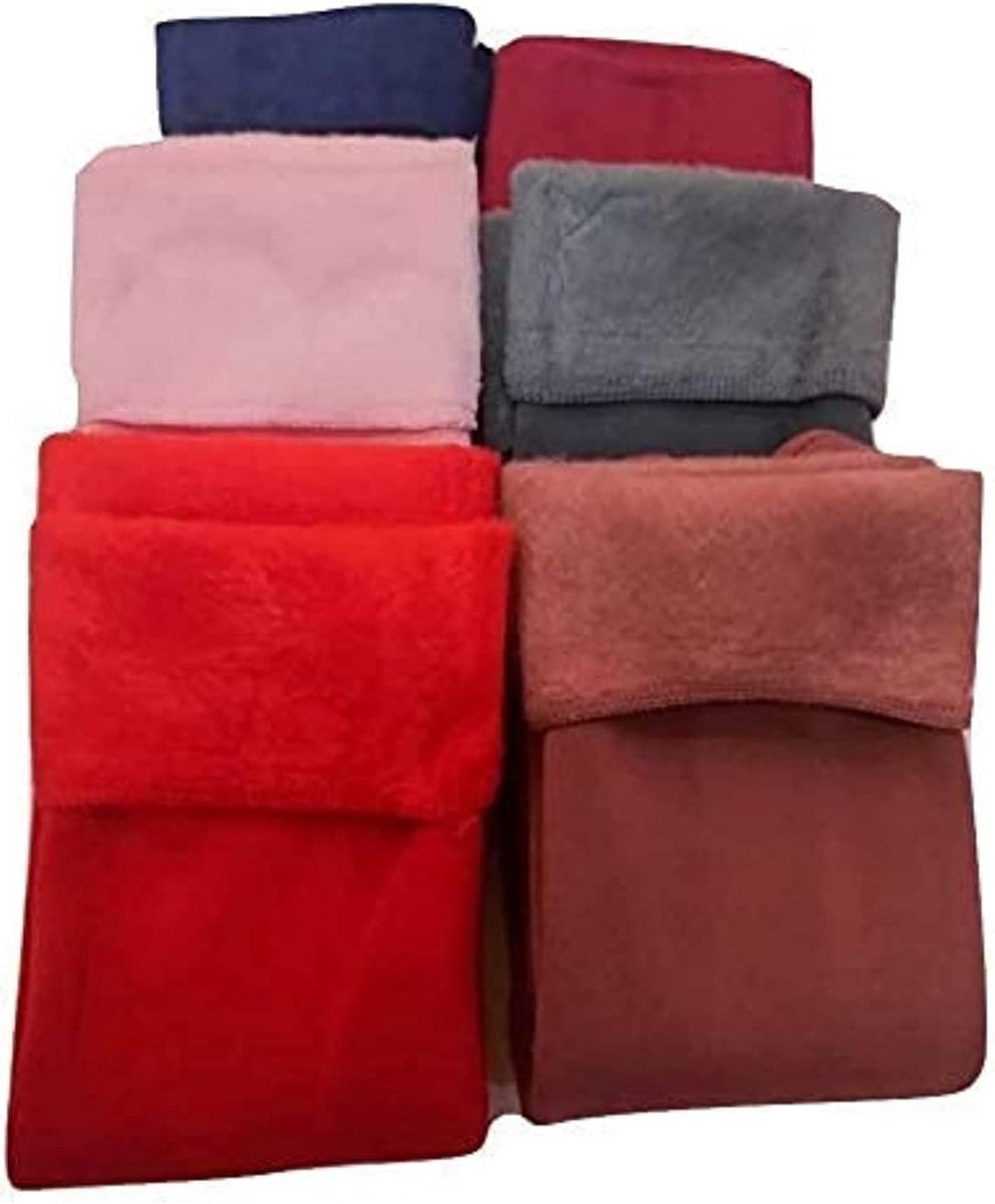 Warme Fleece Enkelsokken met Zachte Voering voor Heren en Dames - Thermisch Wintercomfort (4 Paar)