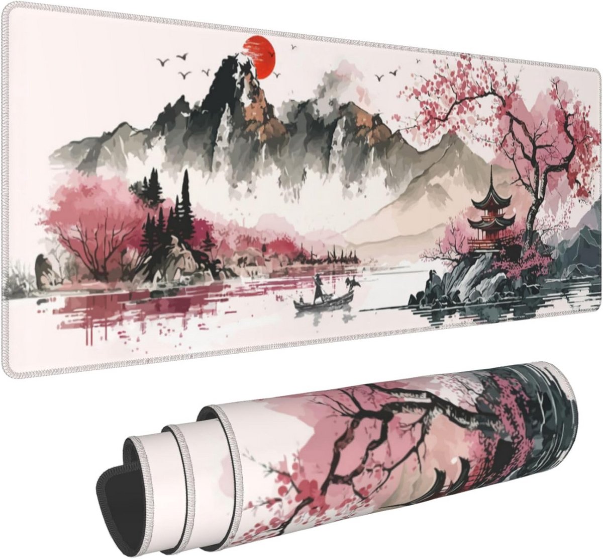 XL Bureau & Gaming Muismat 80x30 cm - Waterdicht & Antislip - Voor Perfecte Precisie