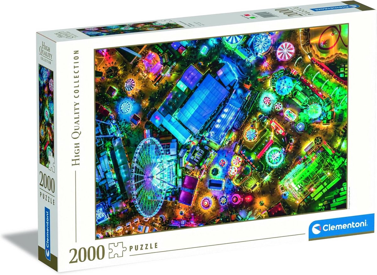 2000 Stuks Puzzel Winterwonderland Afbeelding voor Volwassenen