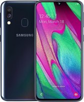 Samsung Galaxy A40 SM-A405F 15 cm (5.9") Dual SIM Android 9.0 4G USB Type-C 4 GB 64 GB 3100 mAh Zwart