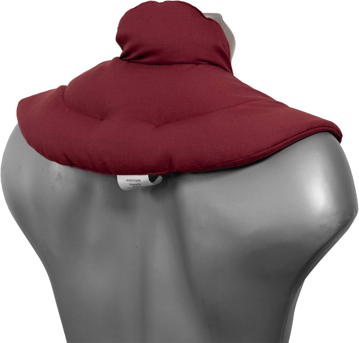 Druivenpitkussen Nekkussen met Opstaande Kraag - Warmte- en Koudetherapie