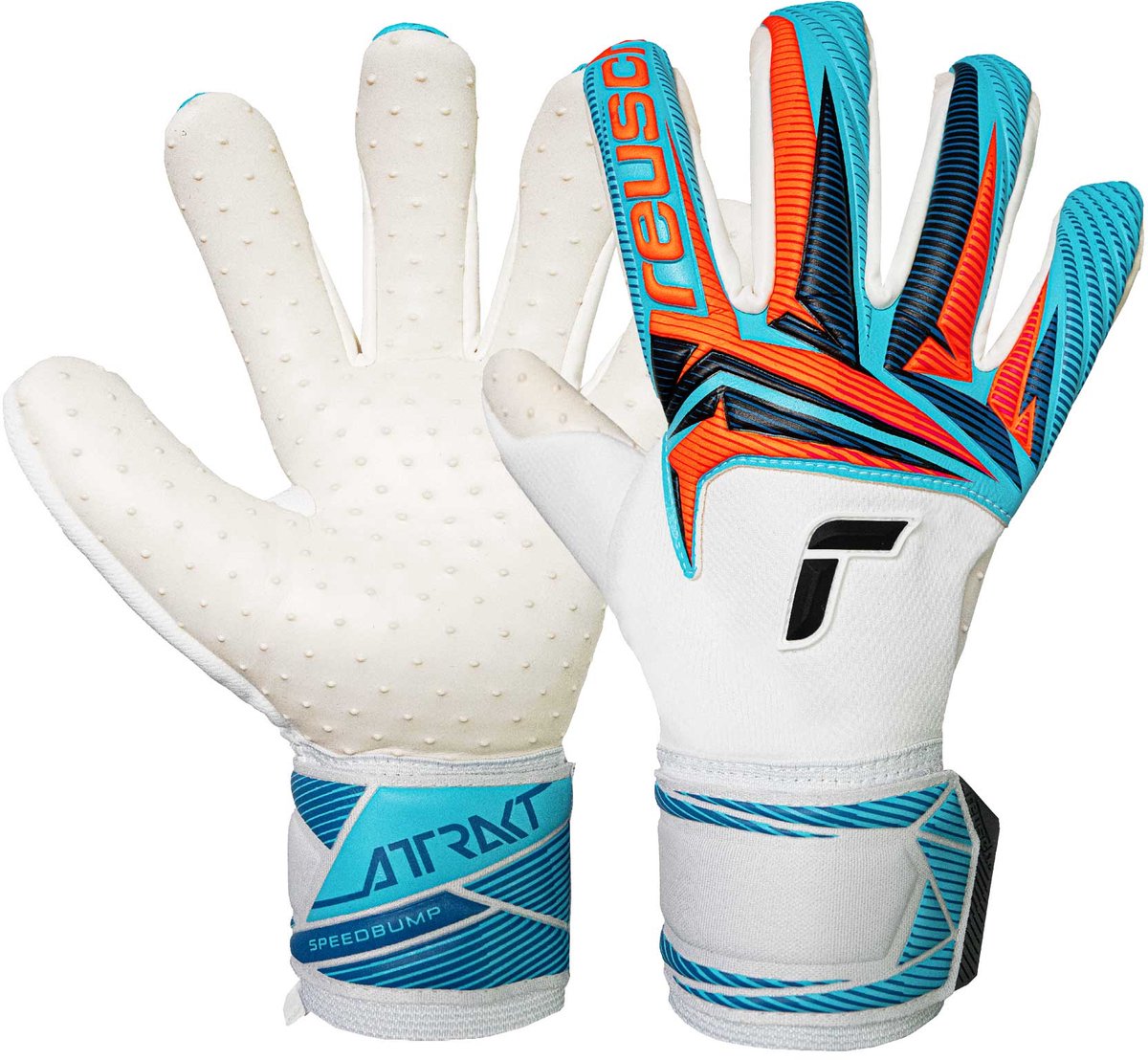 1200x1108.jpg Reusch Attrakt Speedbump Keepershandschoenen Wit 9.5 - Afbeelding 1