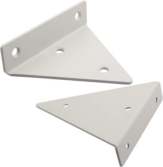 Natuurlijke houten plank beugel,2 pack decoratieve wandgemonteerde drijvende planken steunen,hoek brace gewricht,houten plank plank beugels-15x15cm