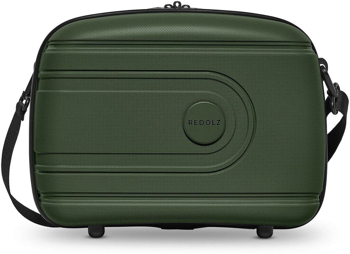 Redolz Essentials 11 Beautycase 34 cm - 14 L - Ritssluiting - olive