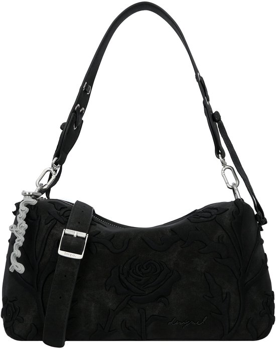 Desigual BAG_LYRA BERGAMO PU Femme - Sac à Main Élégant Avec Motif Fleurs