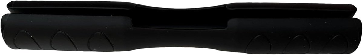 SnelShoppen - Silicone Barbell Squat Pad voor Lunges, Squats, Hip Thrusts, 30 cm, Zwart - Premium Hoogwaardige Bescherming voor Gewichtheffen