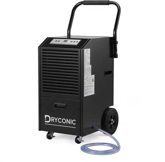 Foto: Luchtontvochtiger en luchtreiniger 20l hepa filter 320w zwart vivid green