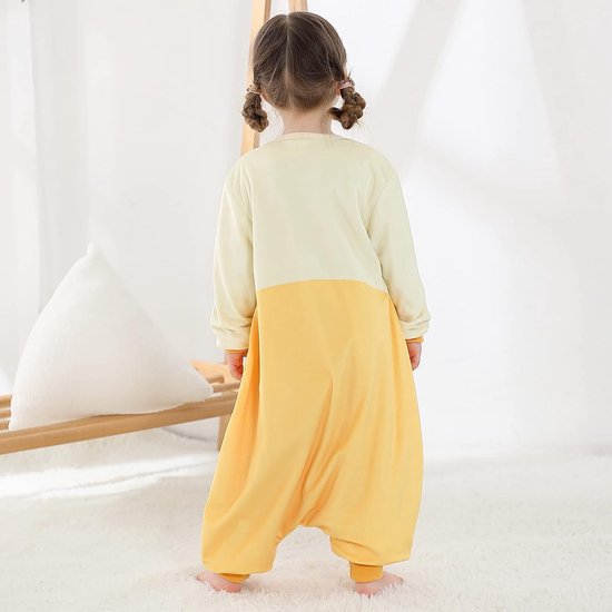 Babyslaapzak met Voetjes voor Peuters - Warme Winter Jumpsuit met Capuchon — afbeelding 4