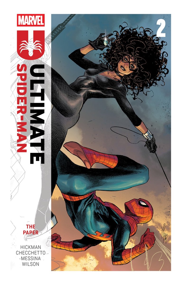Omslag van Ultimate Spider-Man by Jonathan Hickman Vol. 2: The Paper