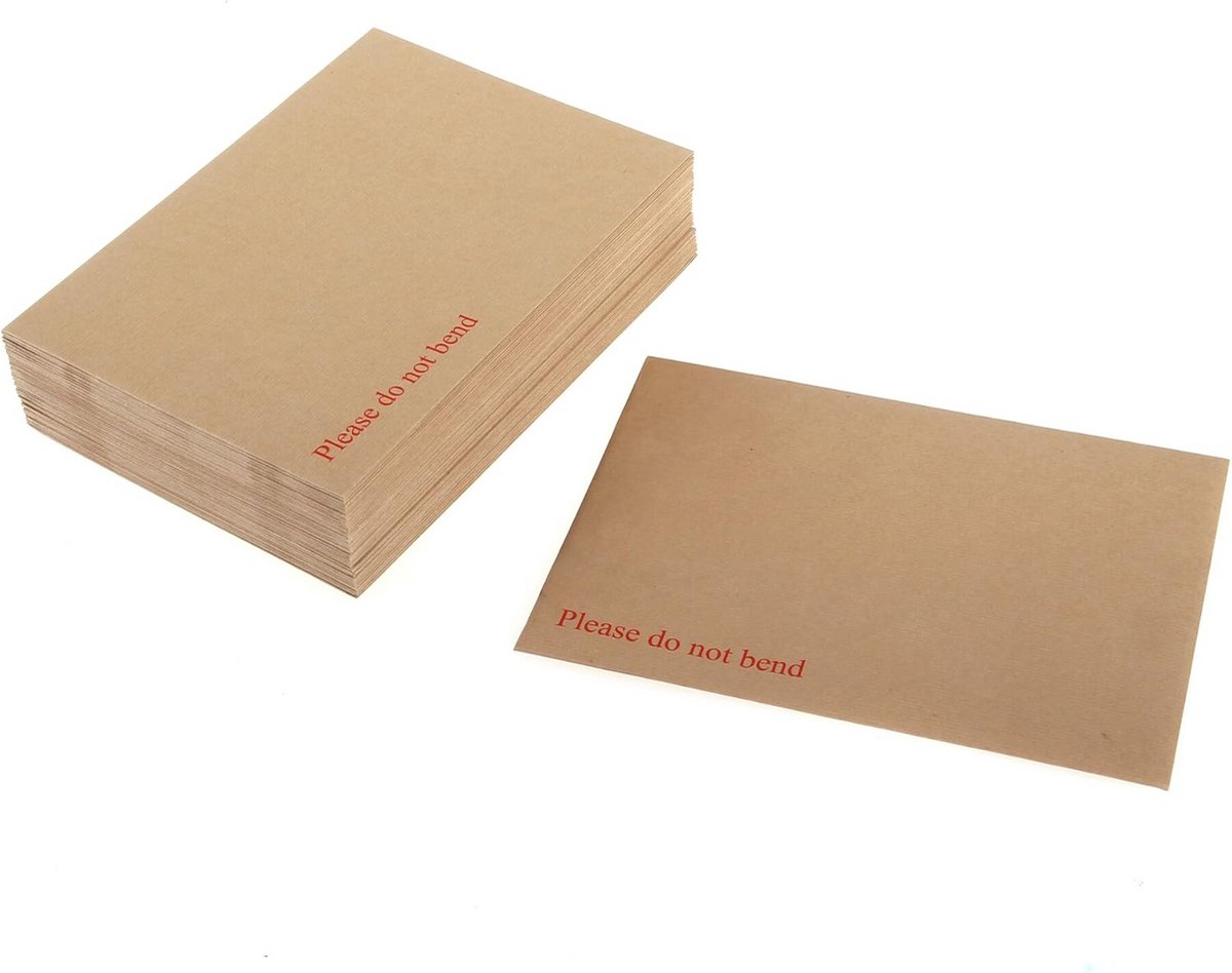 Stevige Manilla Enveloppen met Rugsteun A3 Formaat - Set van 125 Stuks