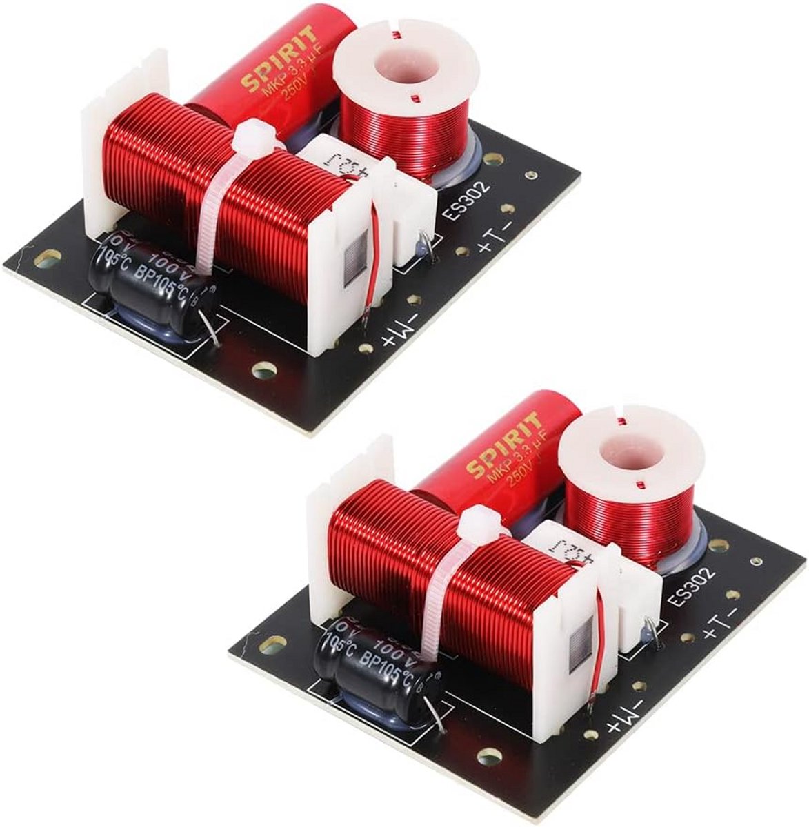 2-Weg Speaker Crossover Punt 3200Hz voor Hoge en Lage Frequentie Splitsing 150W
