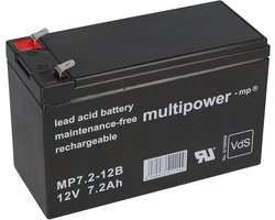 Vervangende Loodgel Accu voor Traplift en Zitlift (12V 7.2Ah) - Geschikt voor Flow, Minivator en meer