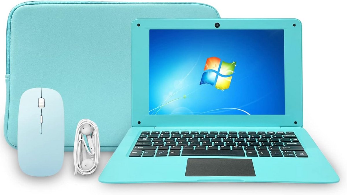 10,1” Ultra Dunne Full HD Laptop met 2 GB RAM en 64 GB Opslag