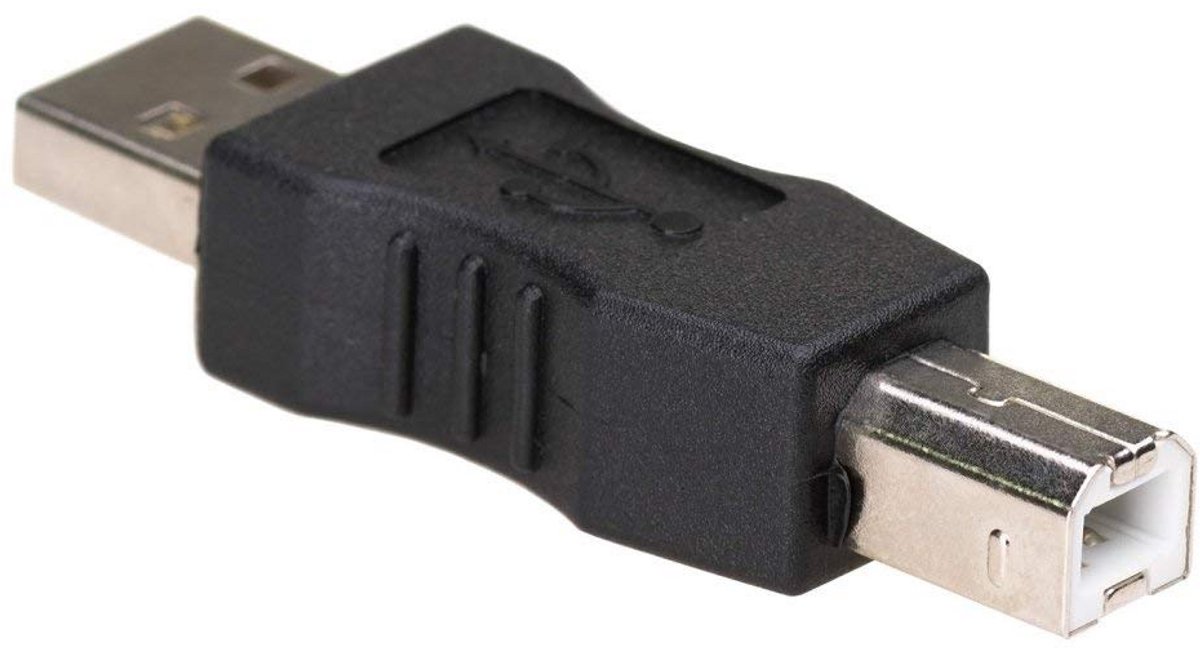 USB A 2.0 naar USB B Stekker Adapter voor Printers en Scanners