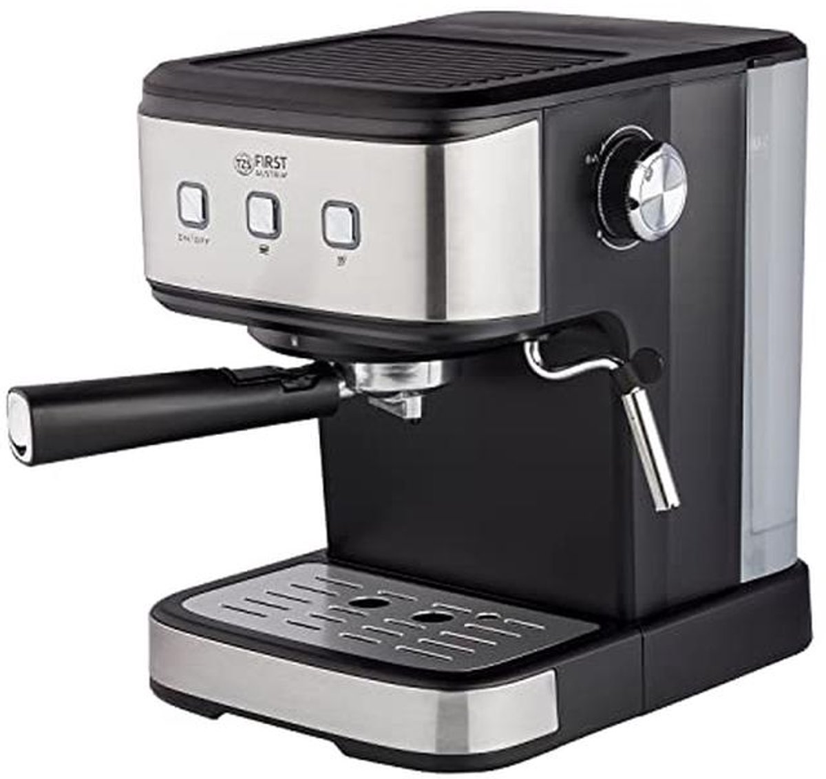 Espresso Zeefdragermachine met Melkopschuimer en 1,5L Watertank