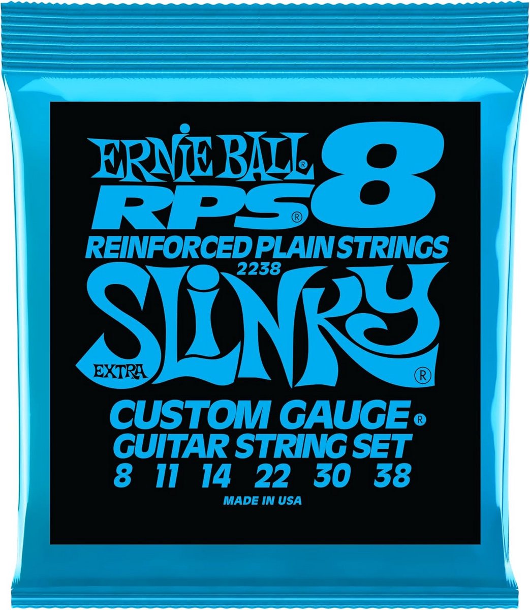 Extra Slinky Elektrische Gitaar Snaren - 8-38 Gauge