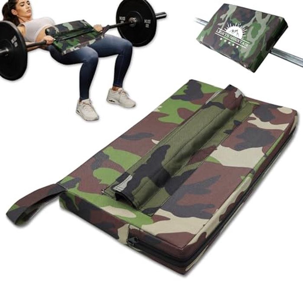 Extra Dikke Foam Pad voor Heupstoten en Glute Bridges - Ideaal voor Gewichtheffen en Thuis Gym