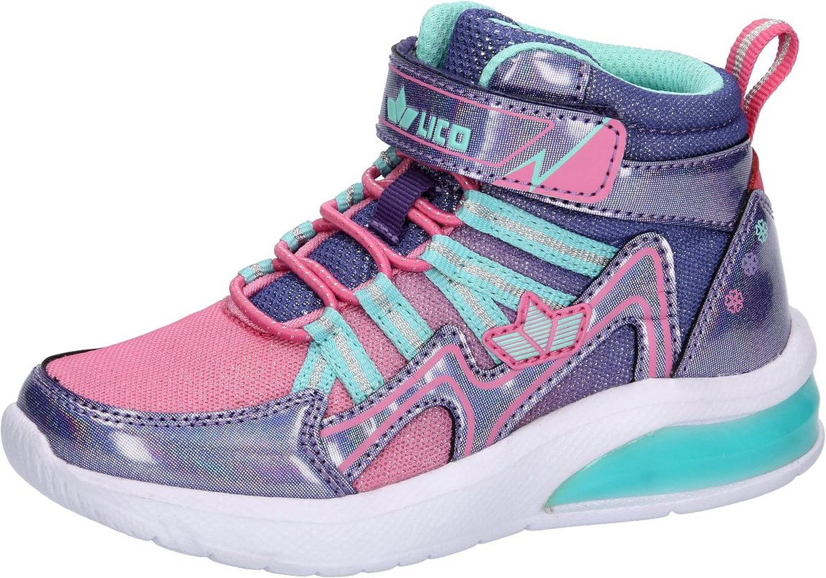 Kindersneakers met Knipperlichtjes voor Meisjes Rubberzool en Elastische Veters