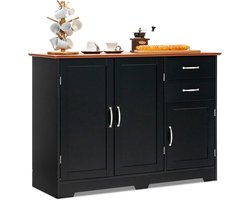 Modern Dressoir voor Woonkamer en Keuken met 2 Laden en Vers
