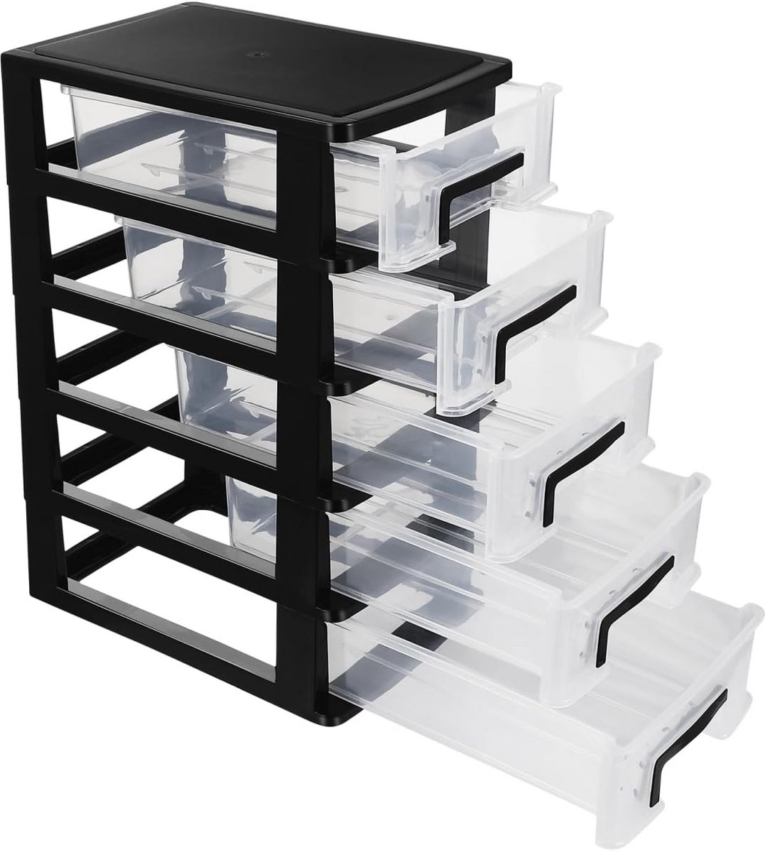 Desktop Opbergsysteem met 5 Lades voor Bureau en Make-up