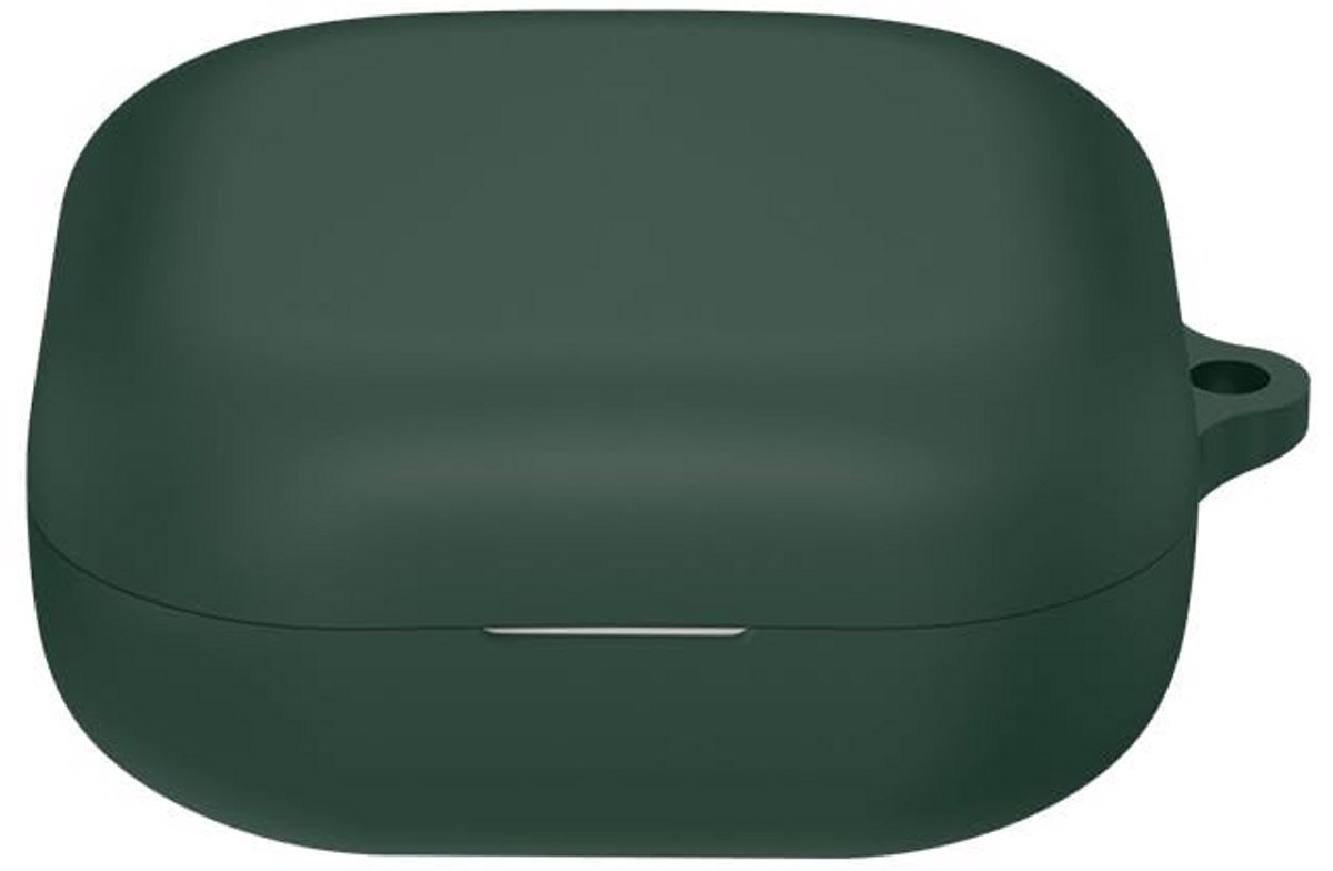 Draadloze Oordopjes Hoes voor Siliconen Hoofdtelefoon - Shockproof en Anti-Verlies Cover (Groen)