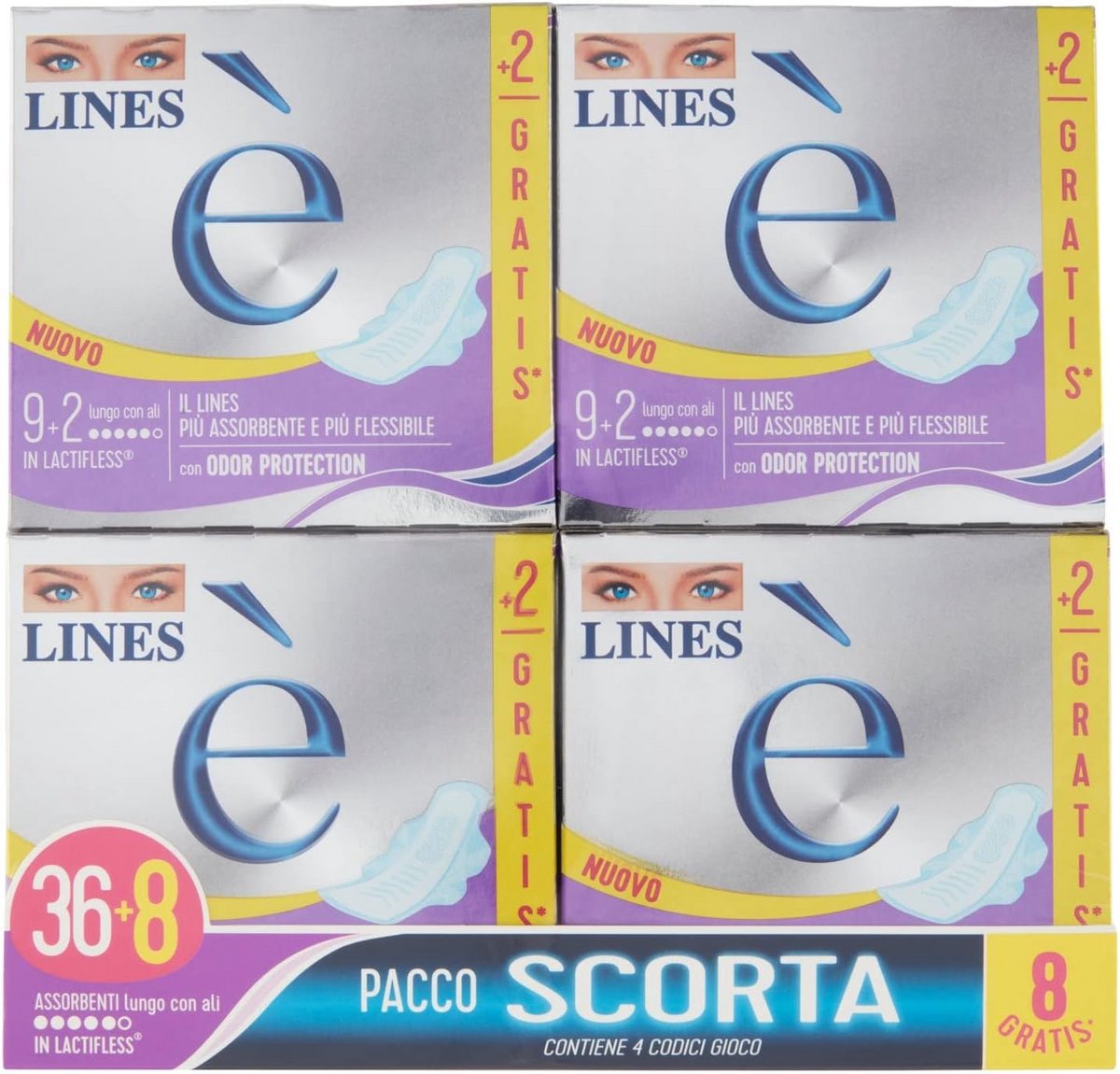 Extra Absorberende Inlegkruisjes Lang - Voorraadpak 36 + 8 Stuks