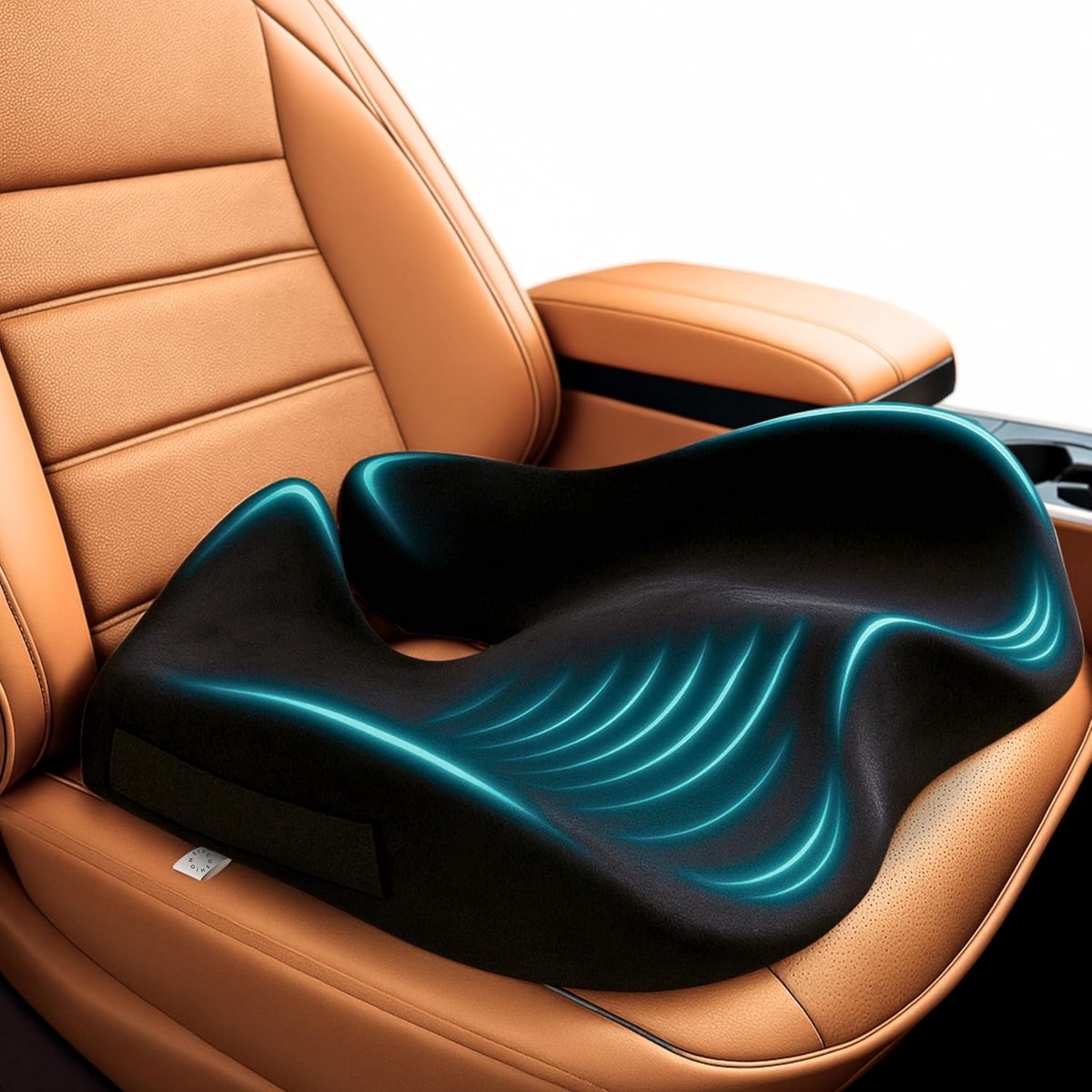 Ergonomisch Kussen voor Autostoel - Comfort en Pijnverlichting voor Stuitbeen