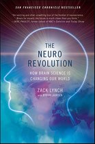 Boek 'The Neuro Revolution' met een blauwe gloed in de vorm van een hoofd, met een wereldkaart erop. Tekst: 'The Neuro Revolution: How Brain Science is Changing Our World'.